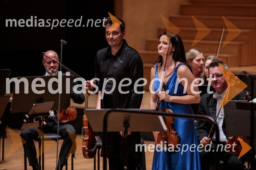  Maxim Rysanov, violist;  Lana Trotovšek, violinistkaLondonski kraljevi filharmonični orkester, Festival Ljubljana 2022