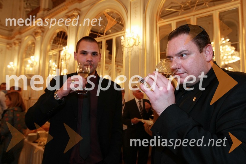 Andrej Glaser, svetovalec predsednika uprave Agrokombinat Maribor d.d. in Vinko Mandl, mestni svetnik MOMNaj Mariborčan 2008