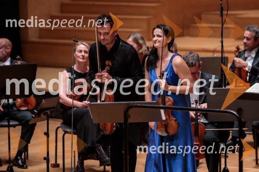  Maxim Rysanov, violist;  Lana Trotovšek, violinistkaLondonski kraljevi filharmonični orkester, Festival Ljubljana 2022
