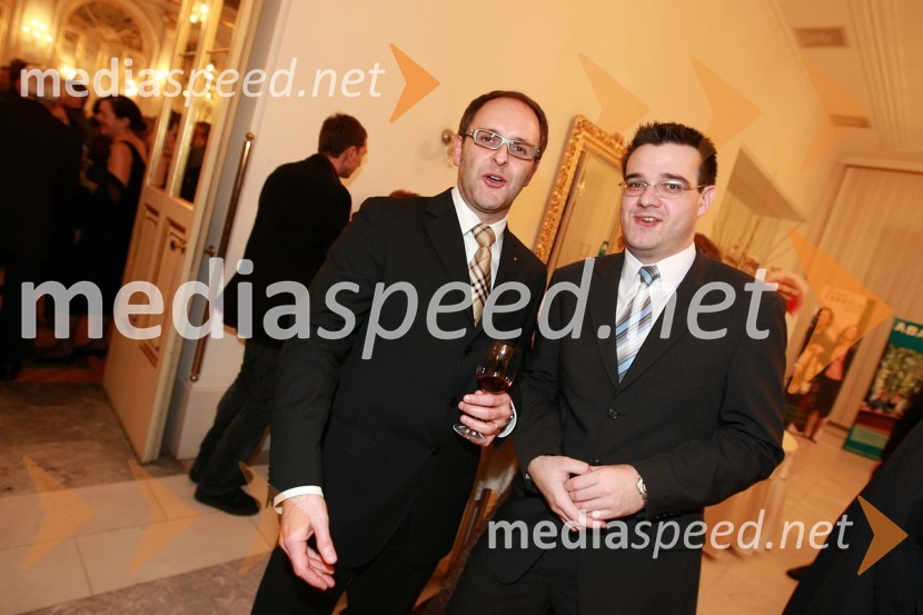 Tomaž Gaube, direktor agencije Kraft & Werk in Boštjan Kralj, Kraft&Werk PRNaj Mariborčan 2008