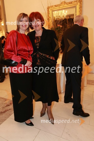 Mojca Lubanjšek Pehant, urednica revije Mariborčan in Nevena Tea Gorjup, podjetnicaNaj Mariborčan 2008