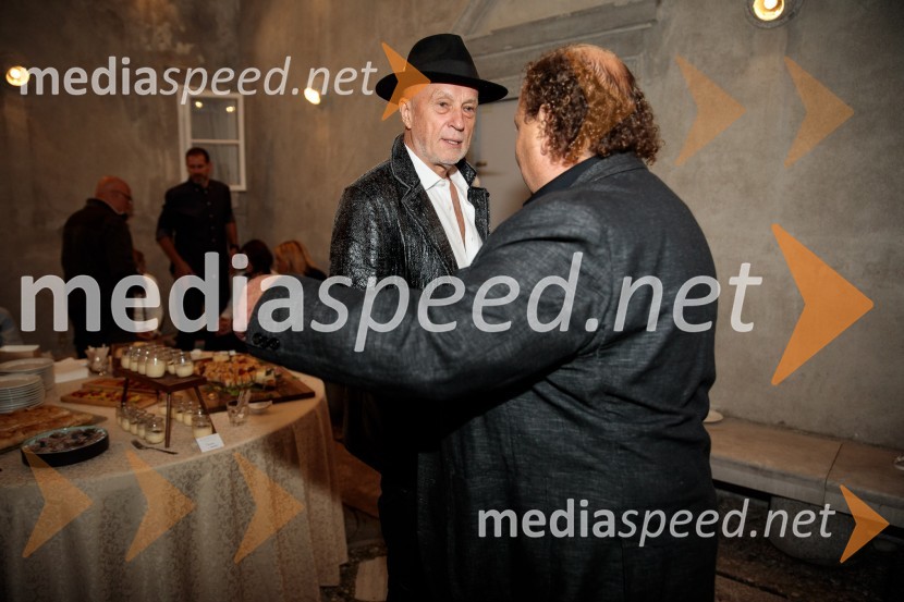  Vlado Kreslin, glasbenik;  Darko  Brlek, direktor in umetniški vodja, Festival LjubljanaVlado Kreslin z gosti na Festivalu Ljubljana 2022