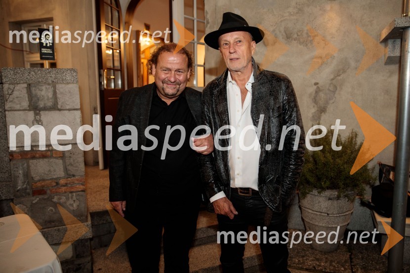  Darko  Brlek, direktor in umetniški vodja, Festival Ljubljana;  Vlado Kreslin, glasbenikVlado Kreslin z gosti na Festivalu Ljubljana 2022