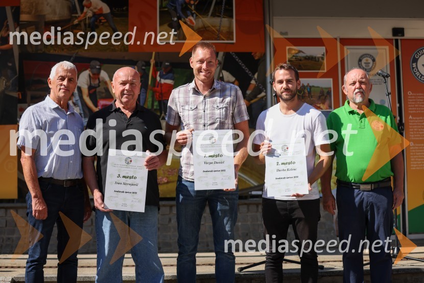  Ivan Koncut, podžupan v funkciji župana Občine Lendava;  Ivan Sčernjavič;  Daniel Varga;  Darko Kelenc, Vinska klet Kelenc;  ... 43. Lendavska trgatev, Festival Vinarium 2022