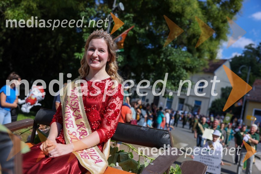  Anja Kelc, vinska kraljica občine Starše43. Lendavska trgatev, Festival Vinarium 2022