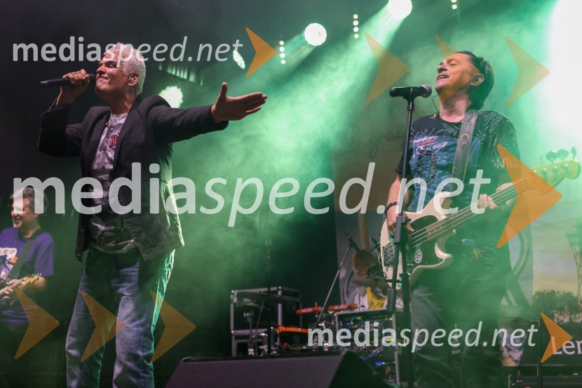  Reno Čibej, pevec, skupina Kingston;  Dare Kaurič, glasbenik, skupina Kingston43. Lendavska trgatev, Festival Vinarium 2022