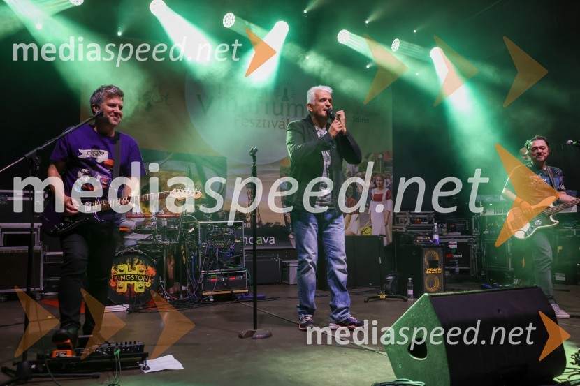  Dejan Dimec, glasbenik, član skupine Kingston;  Reno Čibej, pevec, skupina Kingston;  Dare Kaurič, glasbenik, skupina Kingston43. Lendavska trgatev, Festival Vinarium 2022