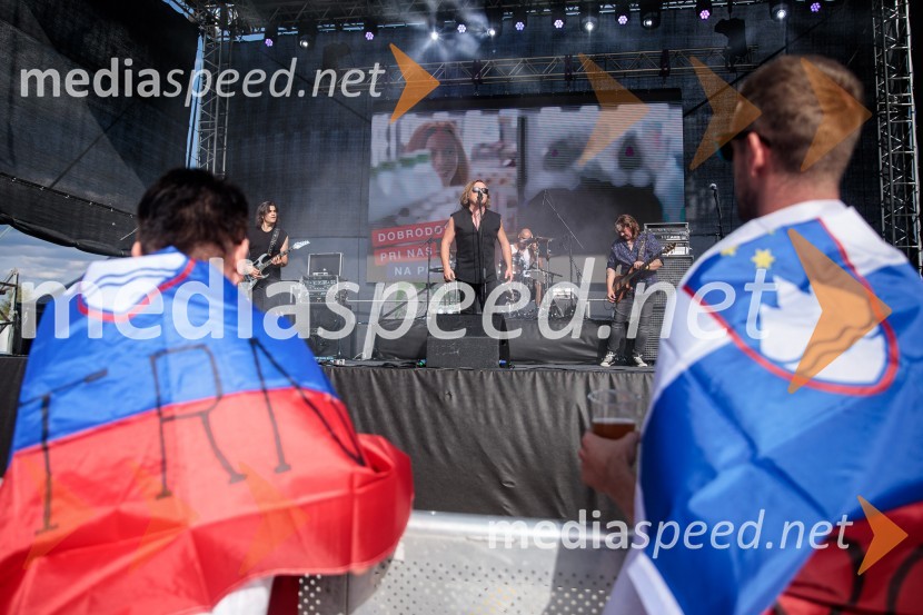  Matjaž Jelen, pevec, skupina Šank RockSlovenci v četrtfinalu svetovnega prvenstva v odbojki 2022