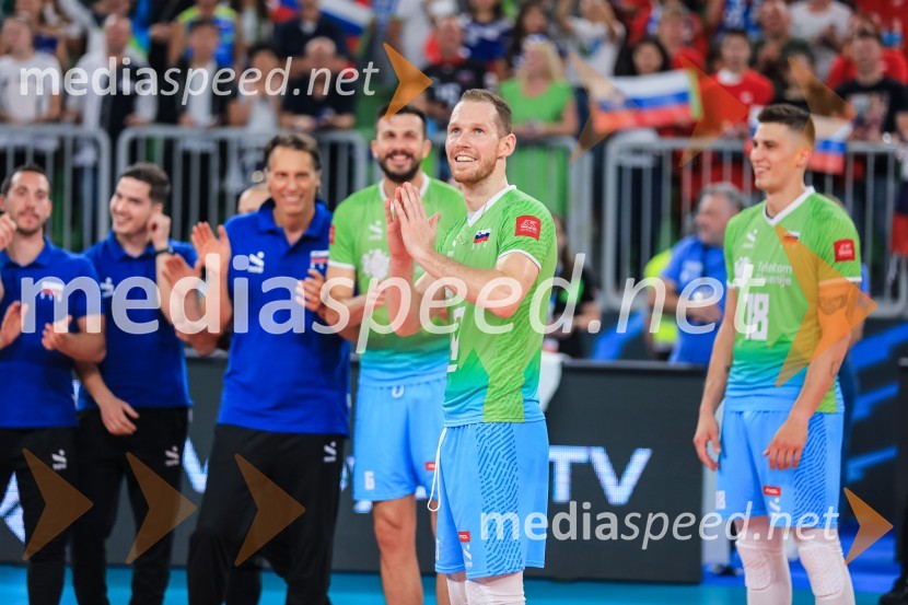  Tine  Urnaut, kapetan slovenske odbojkarske reprezentanceSlovenci v četrtfinalu svetovnega prvenstva v odbojki 2022