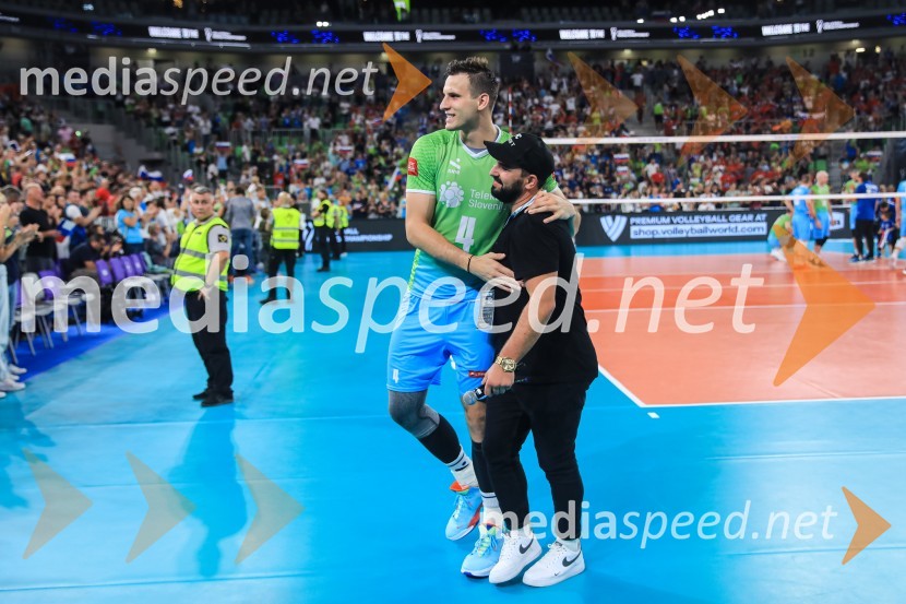  Jan  Kozamernik, odbojkar;  David Taskov, MC david TSlovenci v četrtfinalu svetovnega prvenstva v odbojki 2022