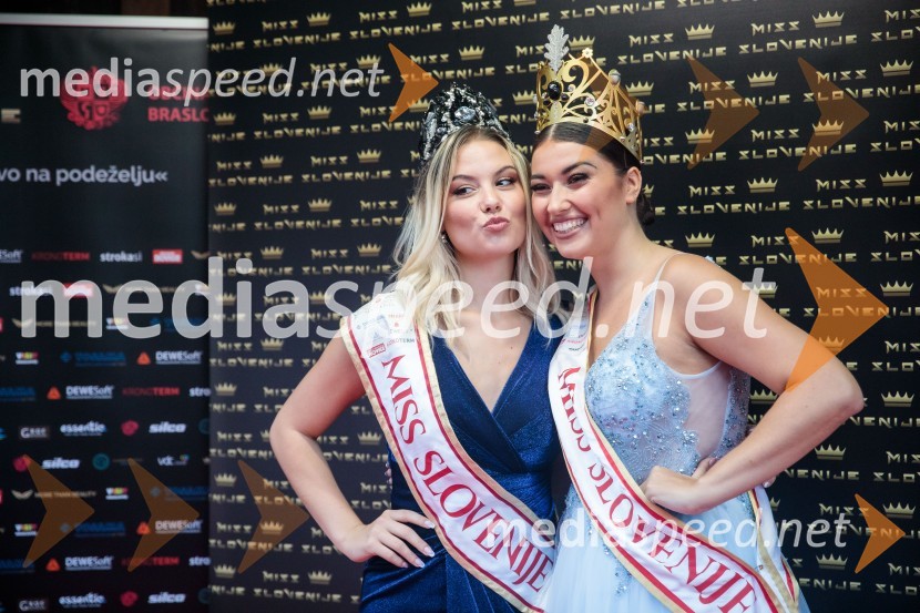  Lara  Kalanj, Miss Slovenije 2018;  Maja Čolić, Miss Slovenije 2020/21Miss Slovenije 2022 je Ljubljančanka Vida Milivojša