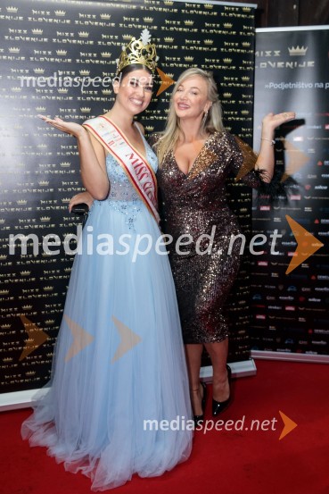  Maja Čolić, Miss Slovenije 2020/21;  Nika  Čukur,  ShowRoom eventsMiss Slovenije 2022 je Ljubljančanka Vida Milivojša