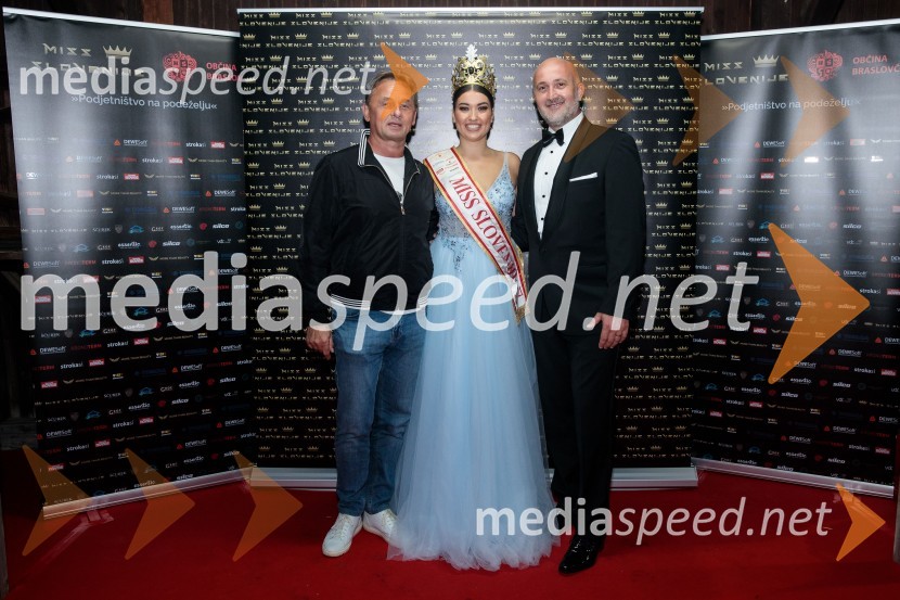  ... ;  Maja Čolić, Miss Slovenije 2020/21;  Tomaž Žohar, župan občine BraslovčeMiss Slovenije 2022 je Ljubljančanka Vida Milivojša