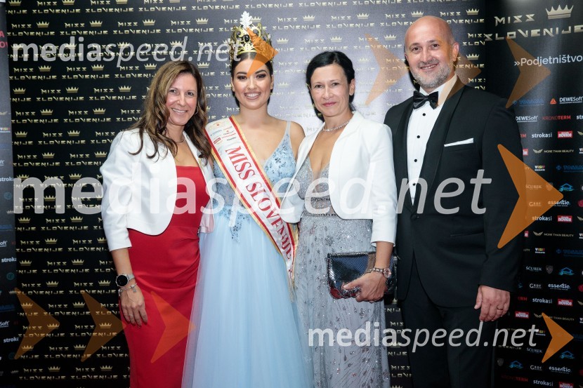  ... ;  Maja Čolić, Miss Slovenije 2020/21;  ... ;  Tomaž Žohar, župan občine BraslovčeMiss Slovenije 2022 je Ljubljančanka Vida Milivojša