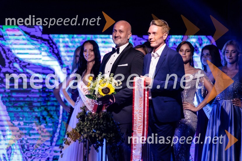  Tomaž Žohar, župan občine Braslovče;  David Miško, Skupina Stroka.si, pomočnik direktorja za marketingMiss Slovenije 2022 je Ljubljančanka Vida Milivojša