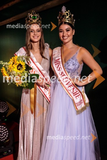  Vida Milvojša, Miss Slovenije 2022;  Maja Čolić, Miss Slovenije 2020/21Miss Slovenije 2022 je Ljubljančanka Vida Milivojša