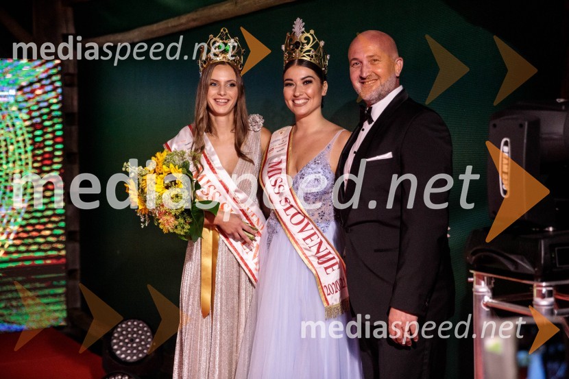  Vida Milvojša, Miss Slovenije 2022;  Maja Čolić, Miss Slovenije 2020/21;  Tomaž Žohar, župan občine BraslovčeMiss Slovenije 2022 je Ljubljančanka Vida Milivojša