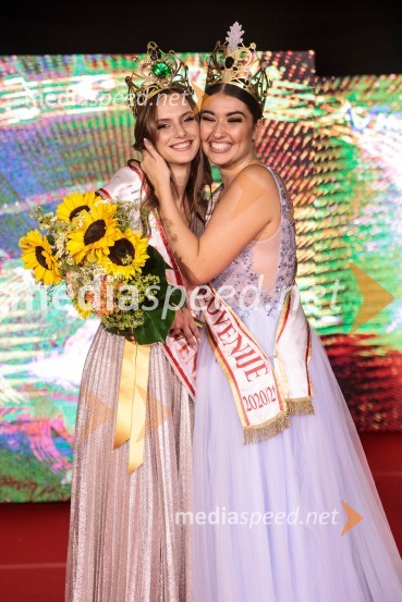  Vida Milvojša, Miss Slovenije 2022;  Maja Čolić, Miss Slovenije 2020/21Miss Slovenije 2022 je Ljubljančanka Vida Milivojša