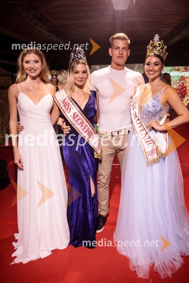  ... ;  Lara  Kalanj, Miss Slovenije 2018;   Blaž Kričej Režek, finalist Mister Slovenije 2017;  Maja Čolić, Miss Slovenije 2020/21Miss Slovenije 2022 je Ljubljančanka Vida Milivojša