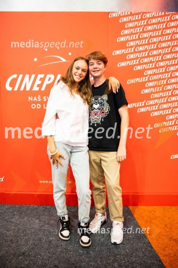  Uma Štader, igralka;  Enej Černe, igralecGajin svet 2 navdušil tudi v Mariboru in Celju
