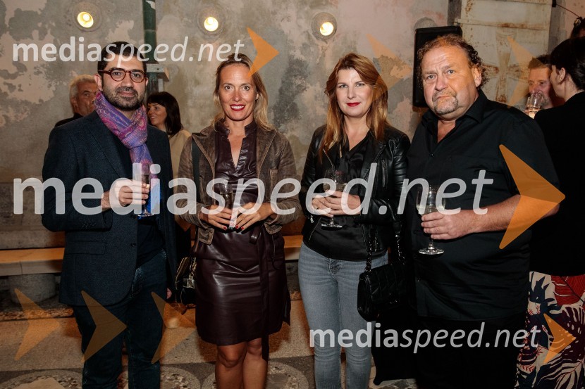  ... ;  ... ;  Janja Lamberger;  Darko  Brlek, direktor in umetniški vodja, Festival Ljubljanaa/political predstavlja: LAIBACH: ألموت, Festival Ljubljana 2022