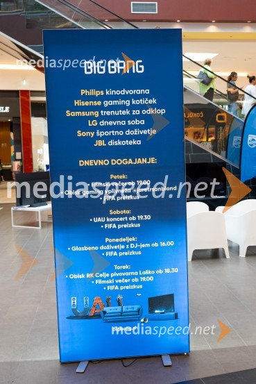 Big Bangovi dnevi zabavne elektronike v Cityentru Celje in obisk RK Celje