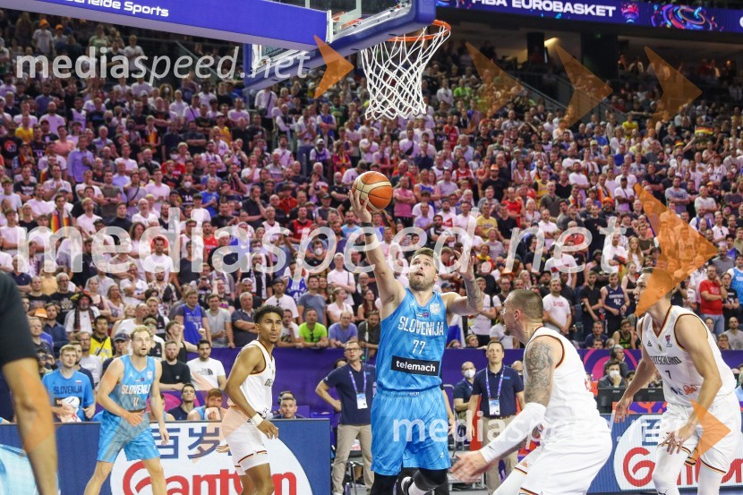  Luka  Dončić, košarkar;  ... Evropsko prvenstvo v košarki 2022, Slovenija - Nemčija