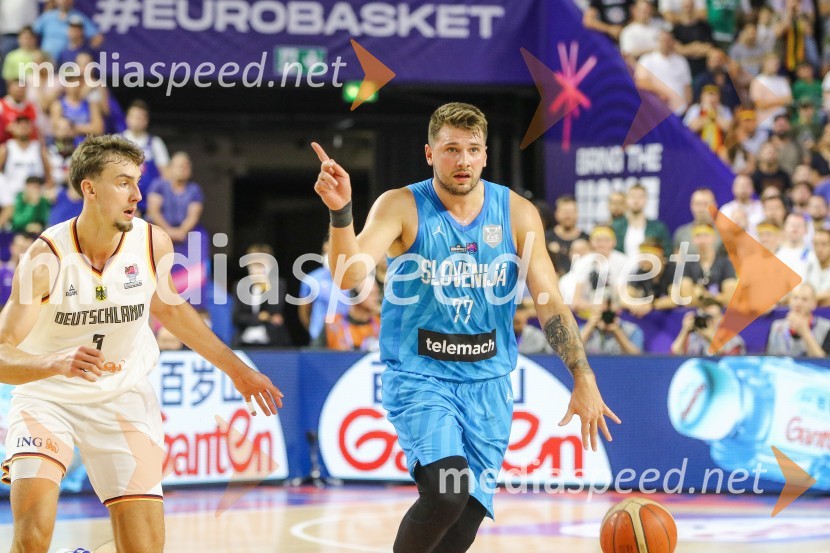  ... ;  Luka  Dončić, košarkarEvropsko prvenstvo v košarki 2022, Slovenija - Nemčija