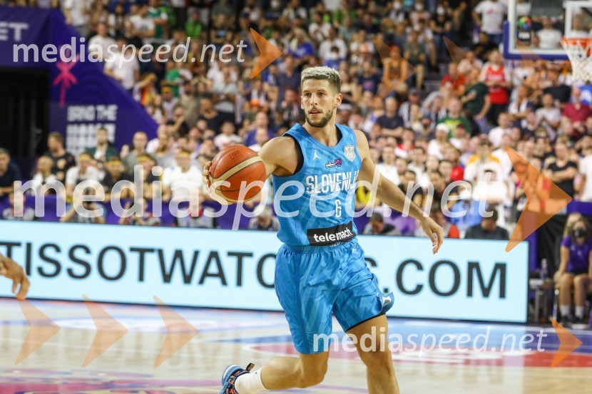  Aleksej  Nikolić, košarkarEvropsko prvenstvo v košarki 2022, Slovenija - Nemčija