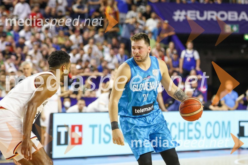  ... ;  Luka  Dončić, košarkarEvropsko prvenstvo v košarki 2022, Slovenija - Nemčija