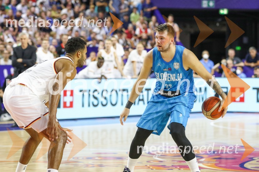  ... ;  Luka  Dončić, košarkarEvropsko prvenstvo v košarki 2022, Slovenija - Nemčija