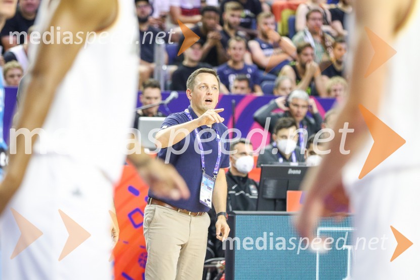  Aleksander Sekulić, selektor  košarkaške reprezentanceEvropsko prvenstvo v košarki 2022, Slovenija - Nemčija