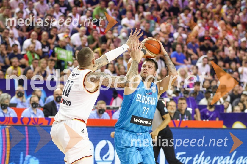  ... ;  Luka  Dončić, košarkarEvropsko prvenstvo v košarki 2022, Slovenija - Nemčija