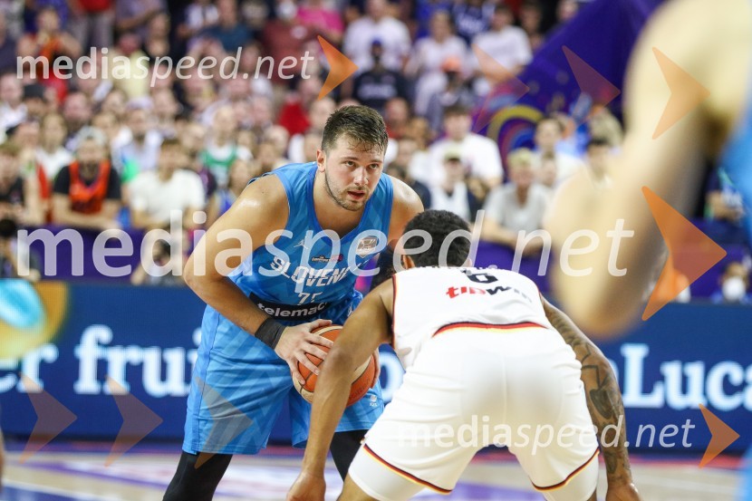  Luka  Dončić, košarkar;  ... Evropsko prvenstvo v košarki 2022, Slovenija - Nemčija