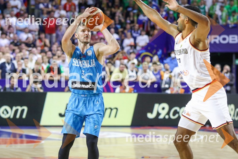  Goran Dragić, košarkar;  ... Evropsko prvenstvo v košarki 2022, Slovenija - Nemčija