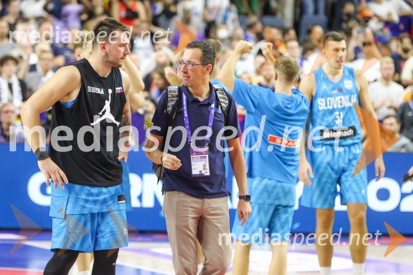  Luka  Dončić, košarkar;  ... Evropsko prvenstvo v košarki 2022, Slovenija - Nemčija