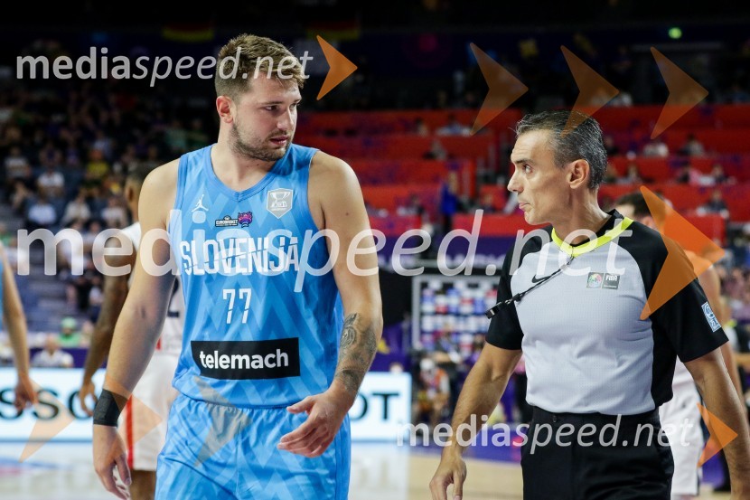  Luka  Dončić, košarkar;  ... Slovenija na po epski predstavi Dončića zasenčila Francoze