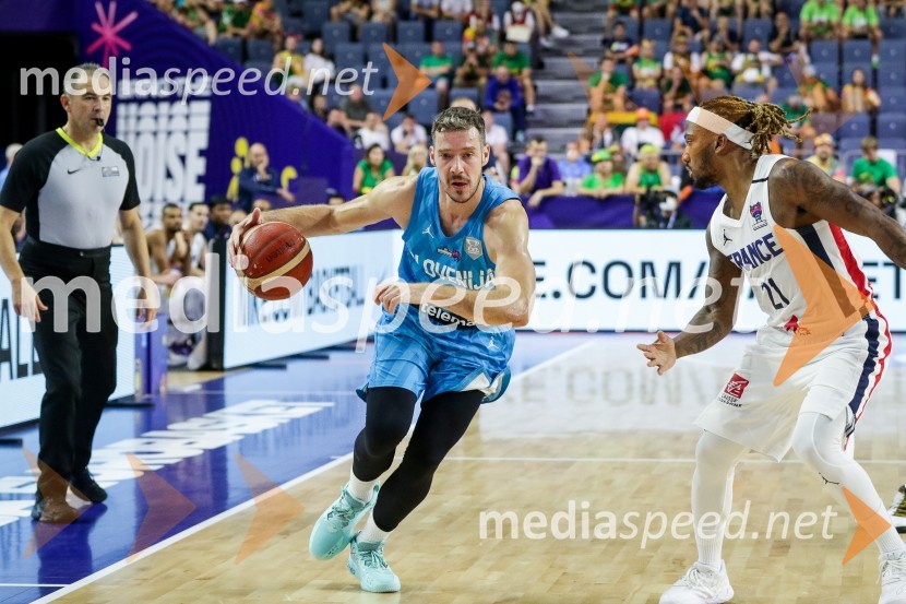  Goran Dragić, košarkar;  ... Slovenija na po epski predstavi Dončića zasenčila Francoze