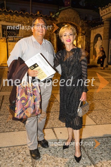  Alan Premerl, turistični vodič;  Metka  Premerl, slavistkaJubilejni gala koncert Slovenskega okteta, Festival Ljubljana 2022