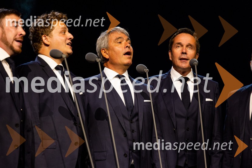  Darko Vidic, bariton, Slovenski oktet;  Andrej Oder, 1. tenor, Slovenski oktet;   Matej  Voje, bas, Slovenski oktet;  Janez Triler, 2. tenor, Slovenski oktetJubilejni gala koncert Slovenskega okteta, Festival Ljubljana 2022