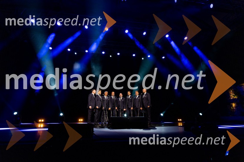  Darko Vidic, bariton, Slovenski oktet;  Andrej Oder, 1. tenor, Slovenski oktet;   Matej  Voje, bas, Slovenski oktet;  Janez Triler, 2. tenor, Slovenski oktet;  Jože Vidic, operni pevec, bariton, Slovenski oktet;  Rok Ferenčak, 1. tenor, Slovenski oktet;  Janko  Volčanšek, bas, Slovenski oktet;  David Jagodic, tenorist, Slovenski oktetJubilejni gala koncert Slovenskega okteta, Festival Ljubljana 2022