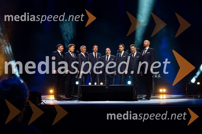  Darko Vidic, bariton, Slovenski oktet;  Andrej Oder, 1. tenor, Slovenski oktet;   Matej  Voje, bas, Slovenski oktet;  Janez Triler, 2. tenor, Slovenski oktet;  Jože Vidic, operni pevec, bariton, Slovenski oktet;  Rok Ferenčak, 1. tenor, Slovenski oktet;  Janko  Volčanšek, bas, Slovenski oktet;  David Jagodic, tenorist, Slovenski oktetJubilejni gala koncert Slovenskega okteta, Festival Ljubljana 2022