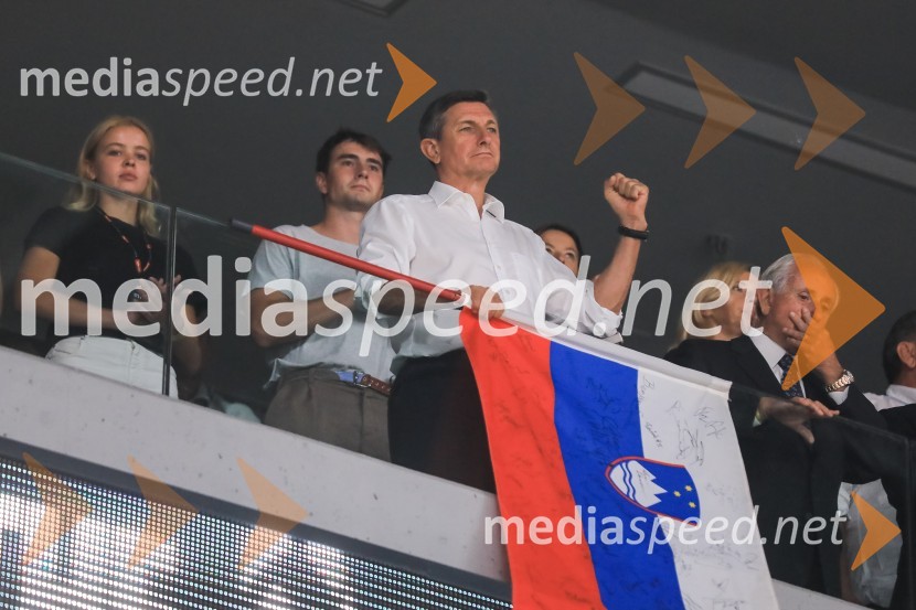  Borut Pahor, predsednik Republike SlovenijeSlovenija prvič v zgodovini v polfinalu svetovnega prvenstva v odbojki