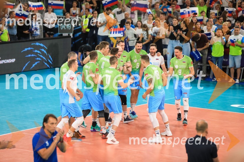 Slovenija prvič v zgodovini v polfinalu svetovnega prvenstva v odbojki