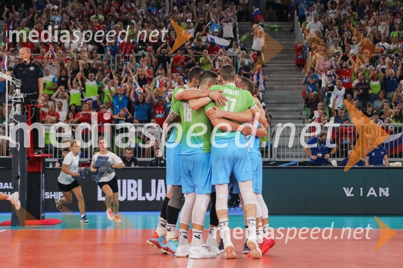 Slovenija prvič v zgodovini v polfinalu svetovnega prvenstva v odbojki