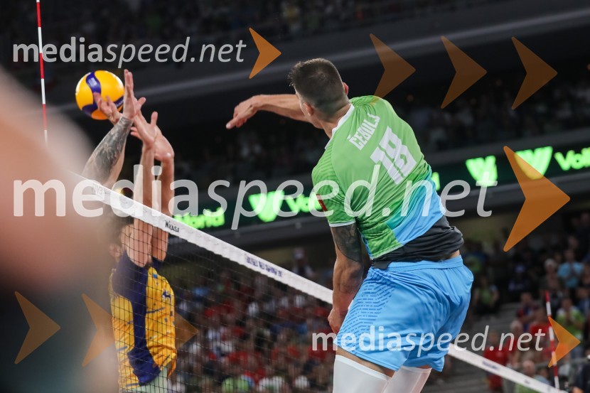  Klemen Čebulj, odbojkarSlovenija prvič v zgodovini v polfinalu svetovnega prvenstva v odbojki