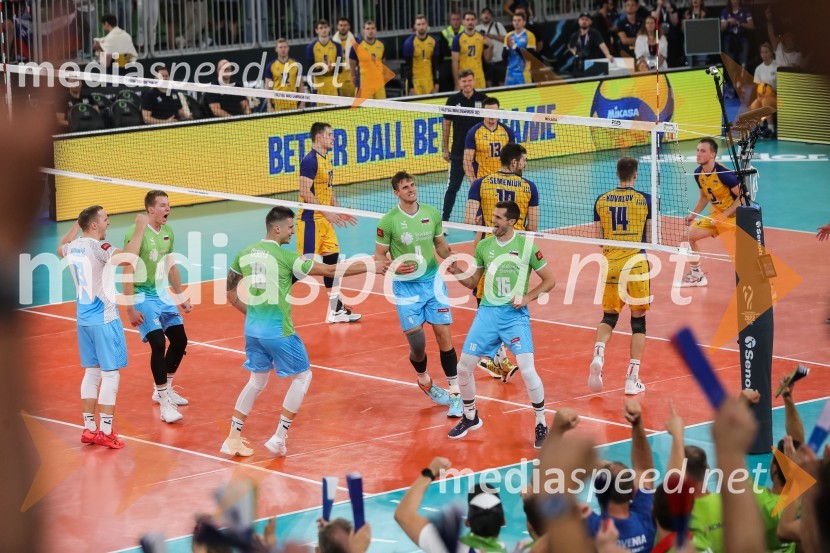  Jani Kovačič, odbojkar;  Rok  Možič, slovenski odbojkarski reprezentant ;  Klemen Čebulj, odbojkar;  Jan  Kozamernik, odbojkar;  Gregor  Ropret, odbojkarSlovenija prvič v zgodovini v polfinalu svetovnega prvenstva v odbojki