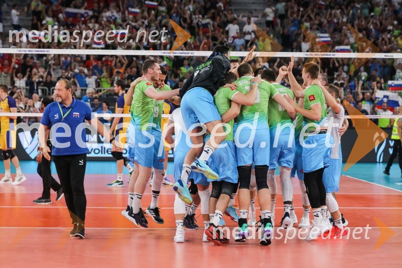 Slovenija prvič v zgodovini v polfinalu svetovnega prvenstva v odbojki