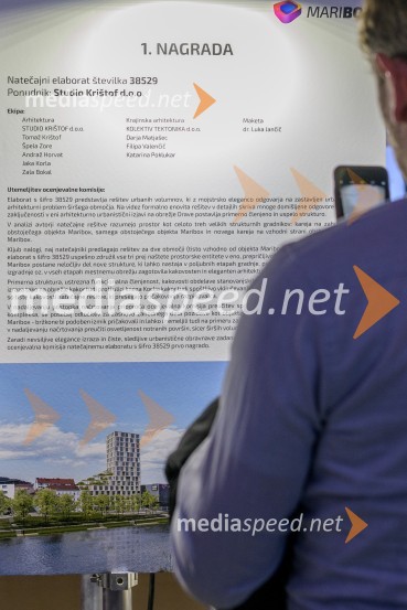 Predstavitev nagrajenih idejnih rešitev urbanističnega natečaja