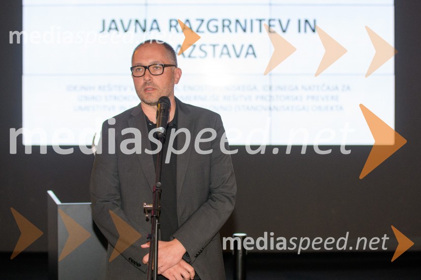  Gregor Reichenberg,  podžupan MOM za področje arhitekture in prostoraPredstavitev nagrajenih idejnih rešitev urbanističnega natečaja